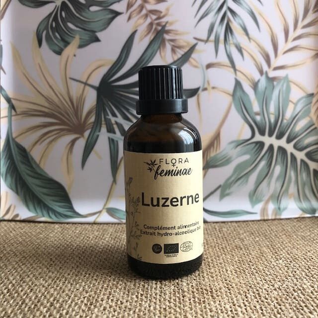 Luzerne alcoolature Medicago sativa herboristerie producteur